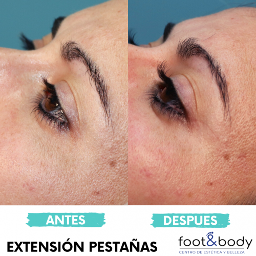 Extensiones de pesta�as pelo a pelo